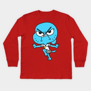 Nicole Watterson Kids Long Sleeve T-Shirt